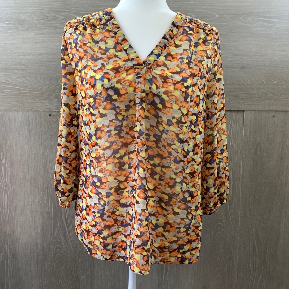 Antilia Femme Fall Water Color Blouse